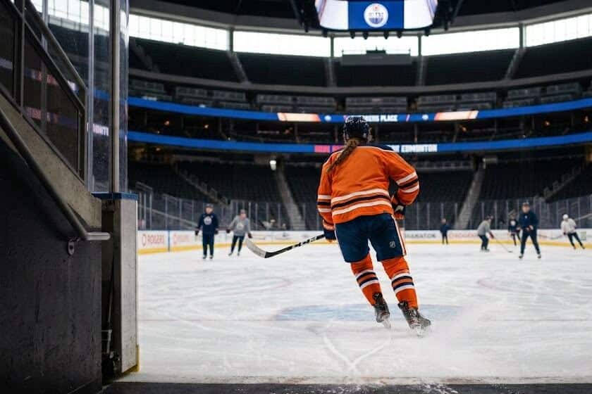 What Looked Like Spam Was the NHL Making History in Edmonton